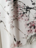 landscape print palazzo trousers
