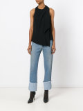 'Dpared' scarf detail top