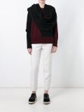 asymmetric cropped jumper 
