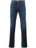 straight-leg jeans