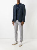 checked blazer 