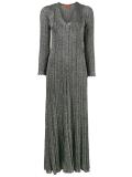 lurex knitted dress