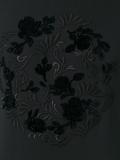 floral embroidery longsleeves T-shirt