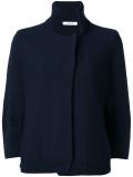 three-quarters sleeve boxy cardigan