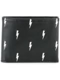 Lightning bolt billfold wallet