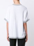 v-neck 'Cocoon' T-shirt