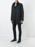 roll neck raincoat 