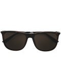 metallic Web square sunglasses