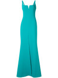 sweetheart neck long dress 