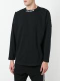logo print sweatshirt