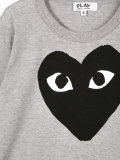 heart print T-shirt 
