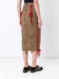lace-up skirt
