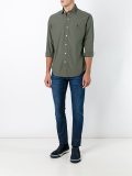logo embroidered shirt
