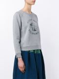 College Print Sweatshirt