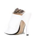 oversized bow mules
