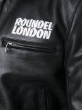 logo print jacket