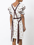 hats print dress