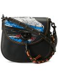 sequined detail crossbody bag