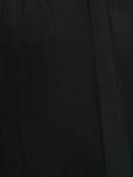 pleated flared blouse