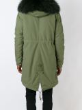 raccoon fur collar parka