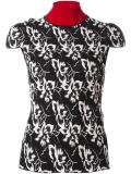 floral pattern top