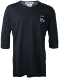 flower long T-shirt 