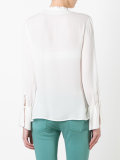 band collar shirt 