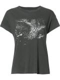 abstract print T-shirt