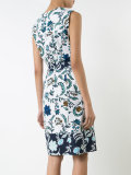 floral print wrap dress