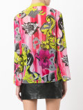 floral print blouse 