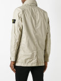 logo sleeve patch jacket 