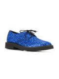 glitter lace-up shoes 