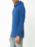 zipped pockets hoody