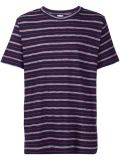 contrast stripe T-shirt