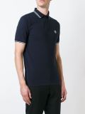 logo patch polo shirt