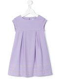 micro-stud smock dress