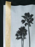 palm trees print T-shirt