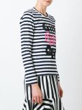 条纹'Girl'印花T恤