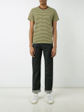 folded hem straight jeans