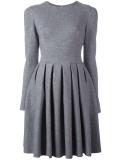 flared pleated dress