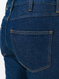 cropped flared jeans