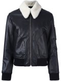 lamb fur collar jacket