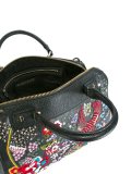 embroidered bird tote 