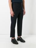 tailored cropped trousers