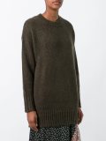 loose-fit sweater