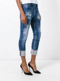 London stonewashed ripped jeans