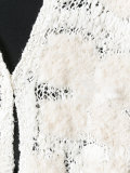 textured cardigan