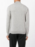 fine gauge mock turtle neck jumper