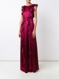 ruffled gown 