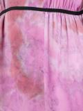 marble print dress